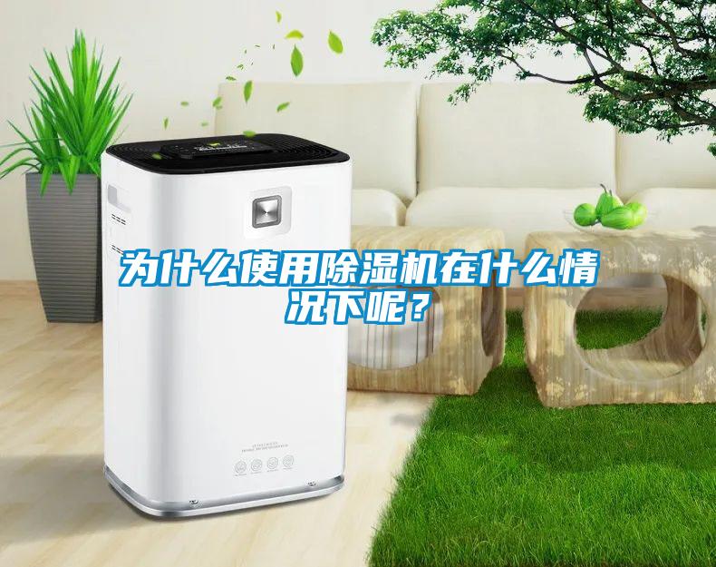 為什么使用除濕機在什么情況下呢？