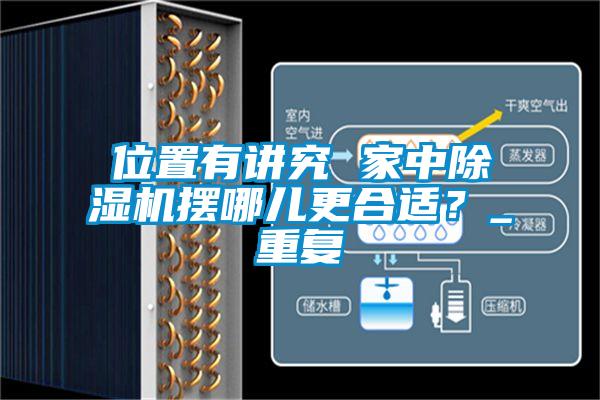 位置有講究 家中除濕機(jī)擺哪兒更合適？_重復(fù)