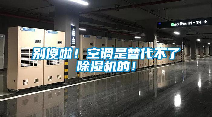 別傻啦！空調是替代不了除濕機的！