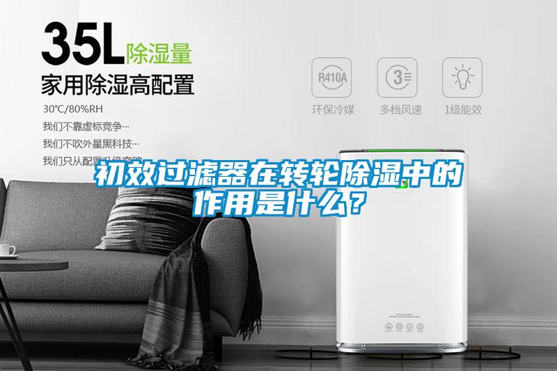 初效過濾器在轉輪除濕中的作用是什么？