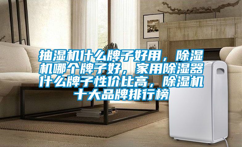 抽濕機什么牌子好用，除濕機哪個牌子好，家用除濕器什么牌子性價比高，除濕機十大品牌排行榜