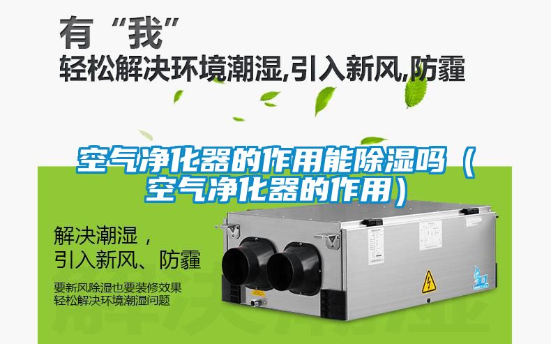空氣凈化器的作用能除濕嗎(空氣凈化器的作用)