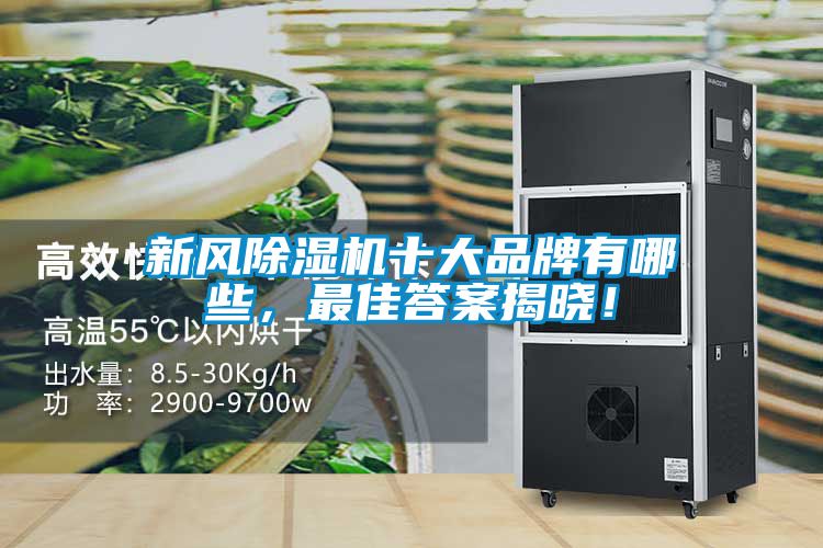 新風(fēng)除濕機(jī)十大品牌有哪些，最佳答案揭曉！